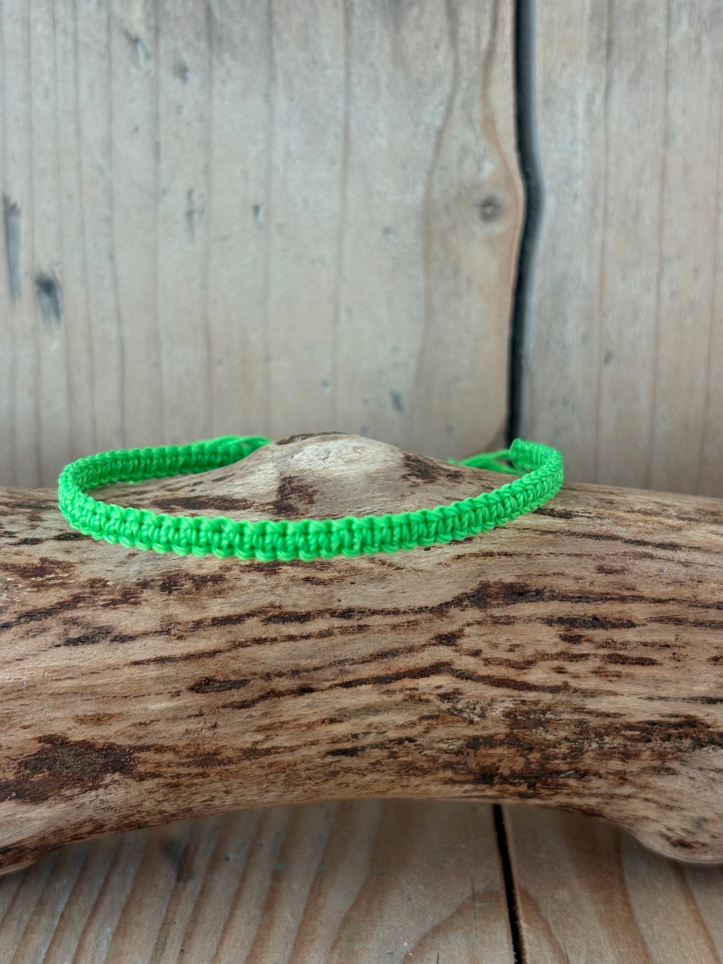 Les macramés vert