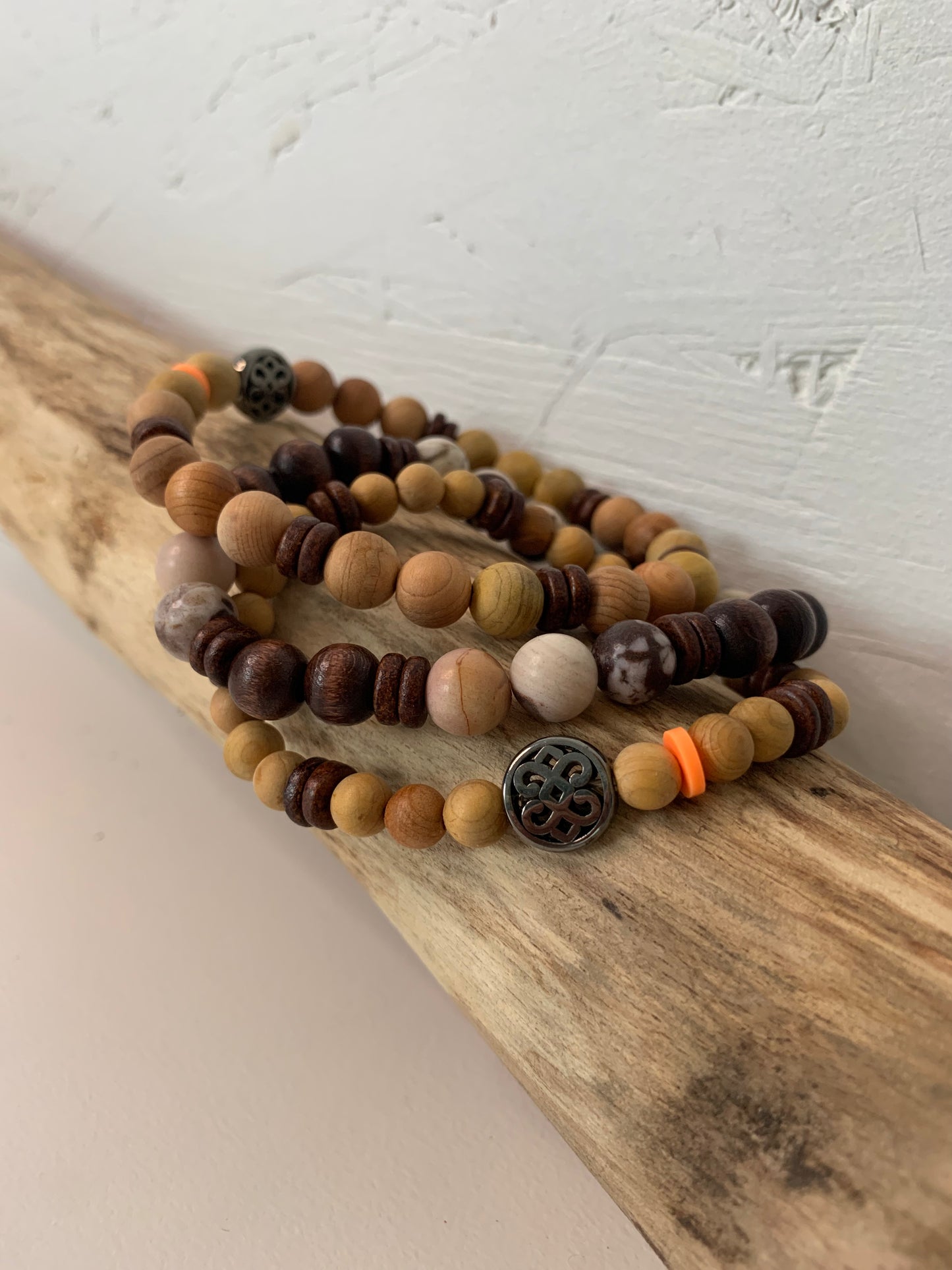 Bracelet Agate Coffee