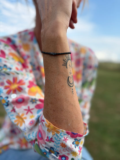 Bracelet femme en Labradorite – Protection & intuition