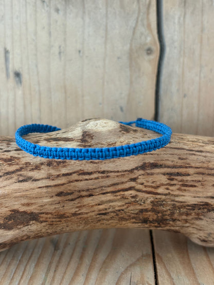 Les macramés bleu & turquoise