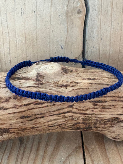 Les macramés bleu & turquoise