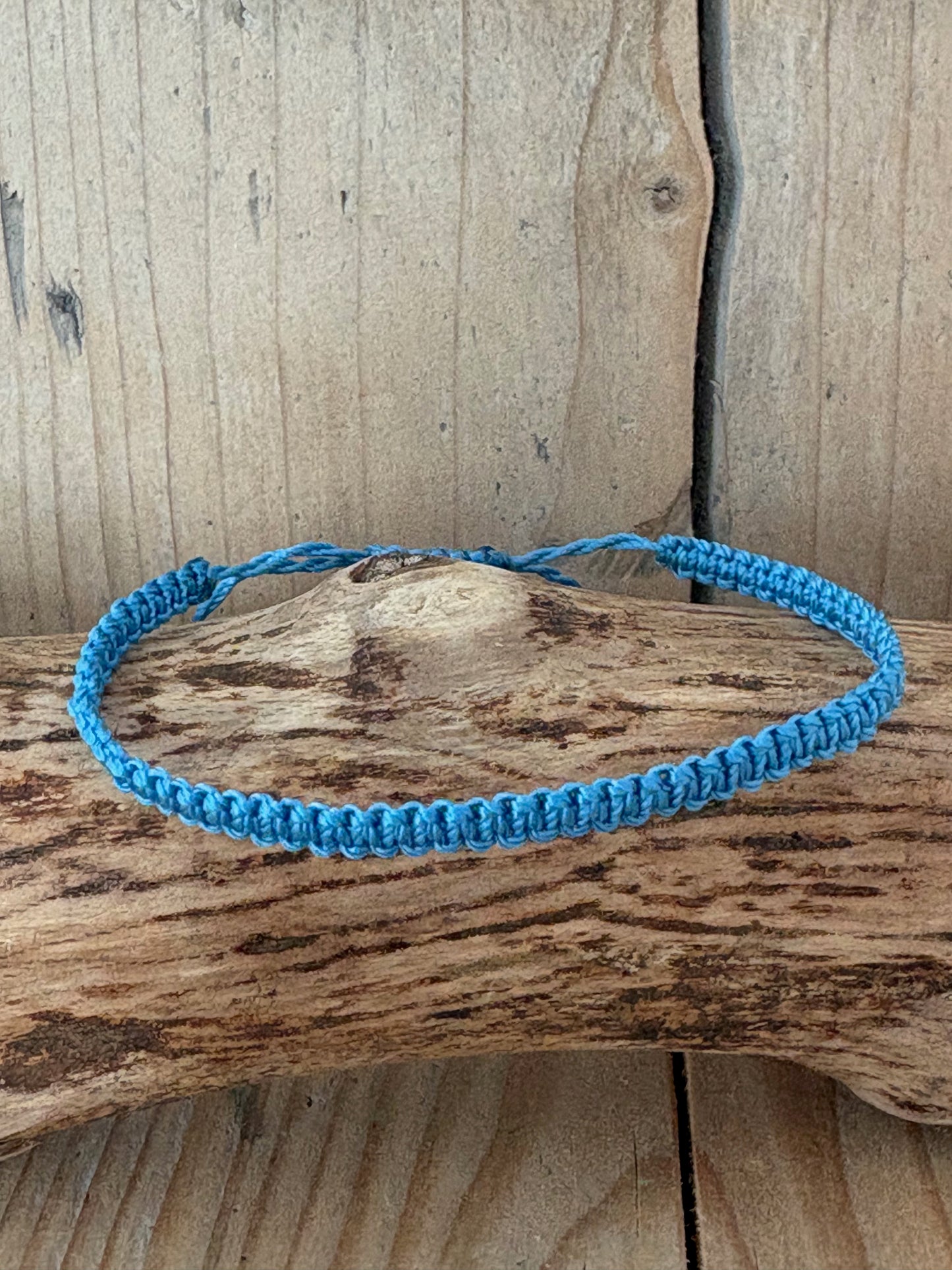 Les macramés bleu & turquoise