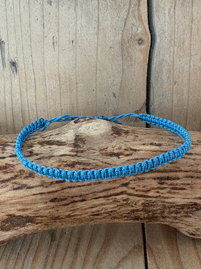 Les macramés bleu & turquoise