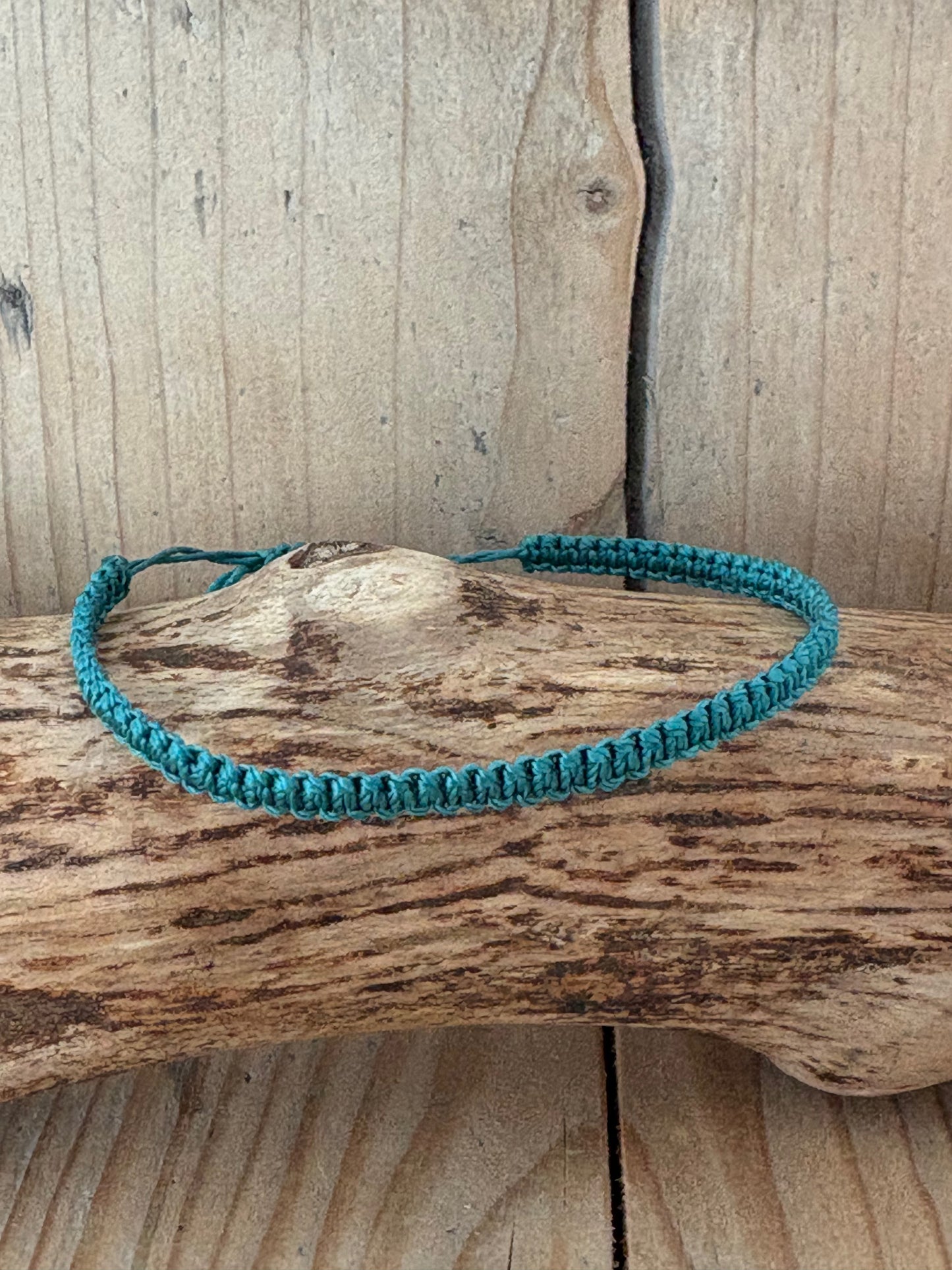 Les macramés bleu & turquoise