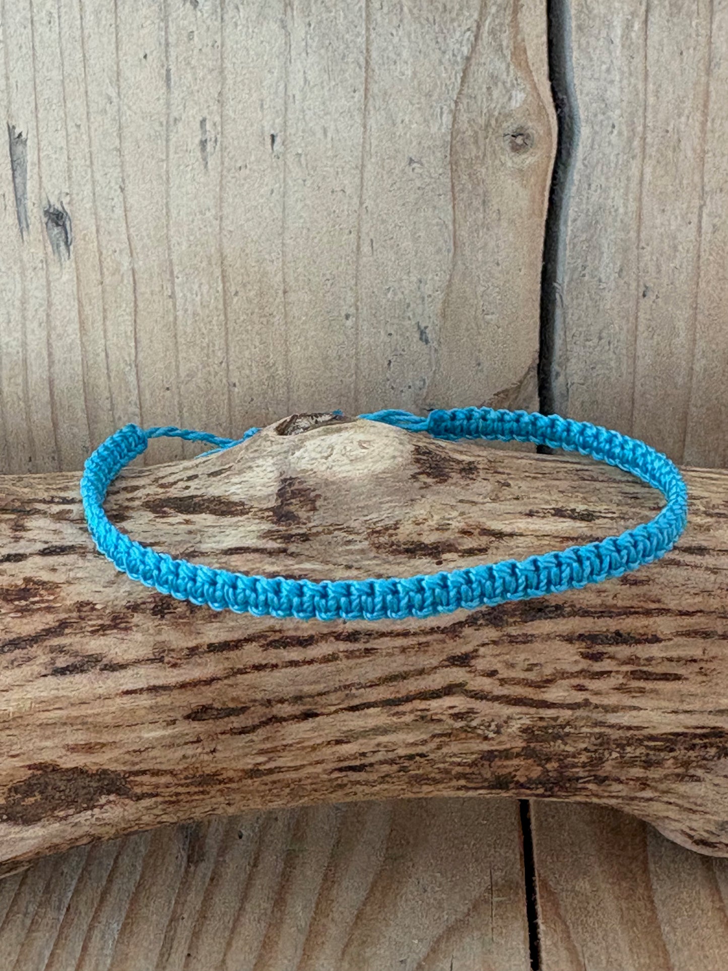 Les macramés bleu & turquoise
