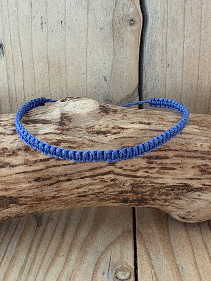 Les macramés bleu & turquoise