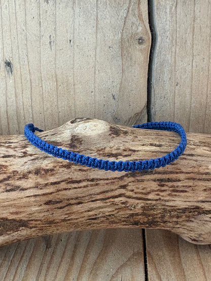 Les macramés bleu & turquoise