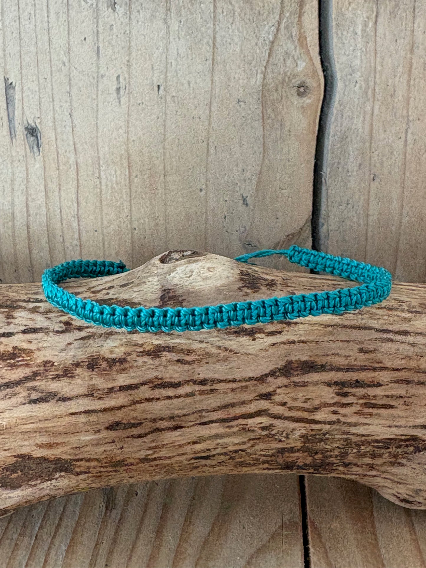 Les macramés bleu & turquoise