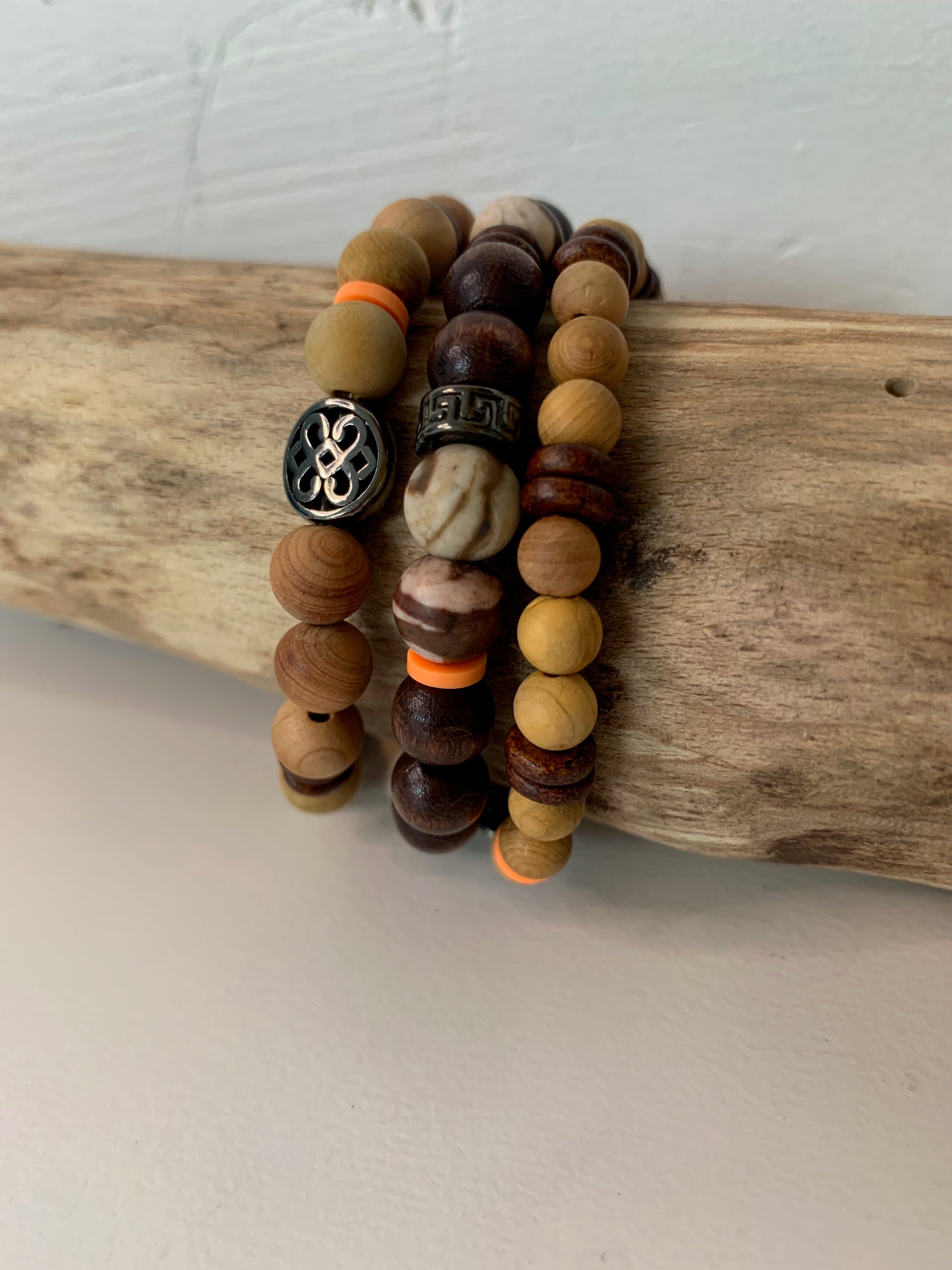 bracelet homme agate coffee style naturel masculin