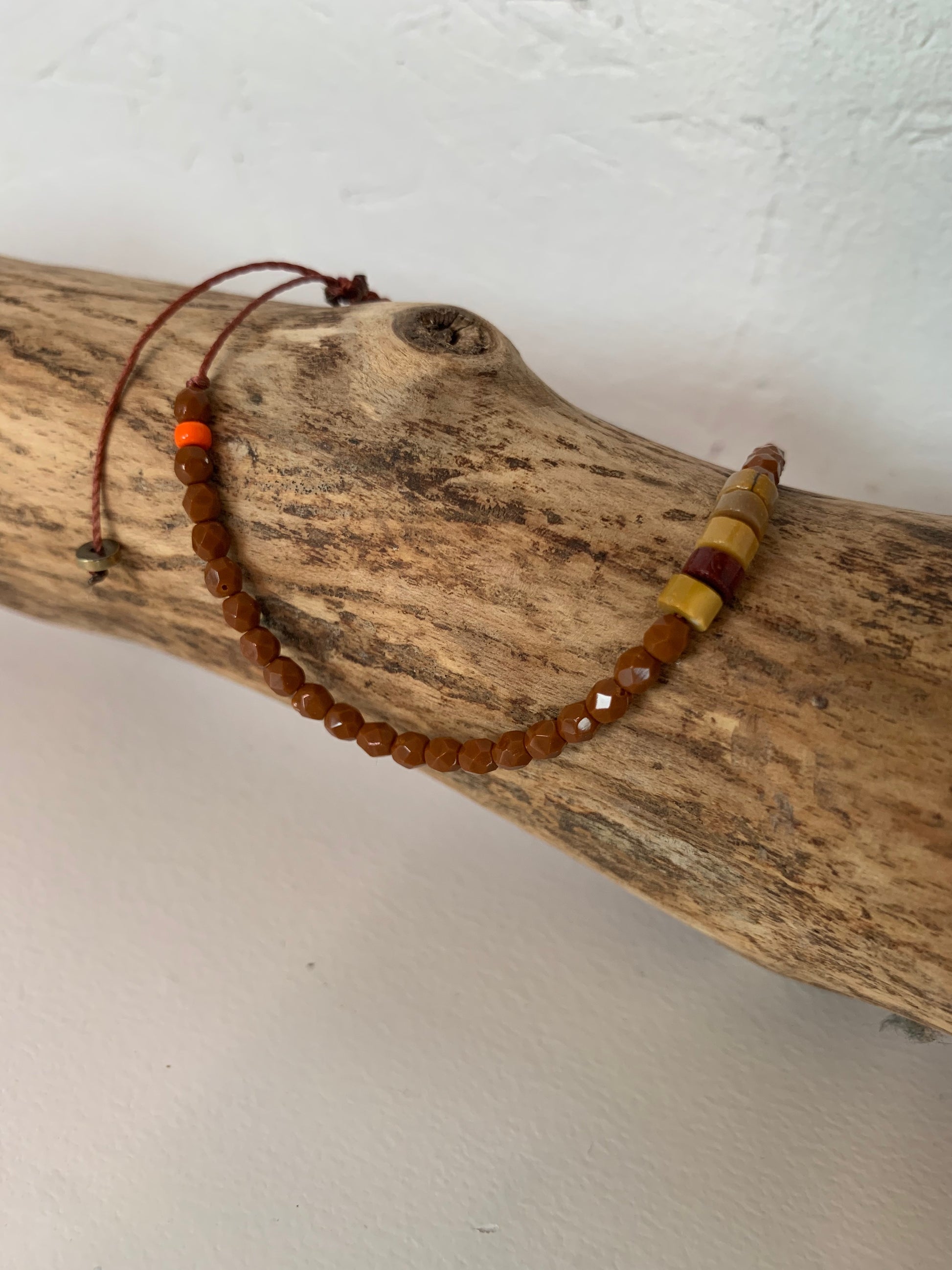 Bracelet femme mokaïte naturelle OZE by Virginie