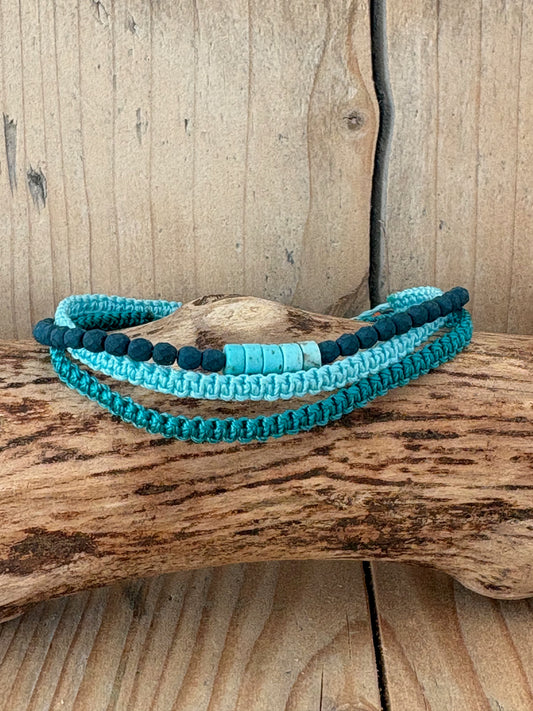 Bracelet Howlite turquoise – Calme & clarté intérieure