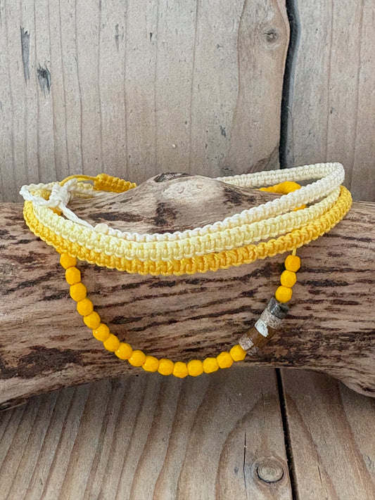 Bracelet Jaspe paysage – sable lumineux