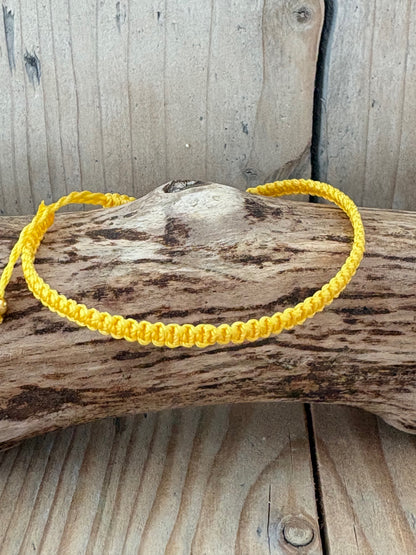 Les macramés jaune