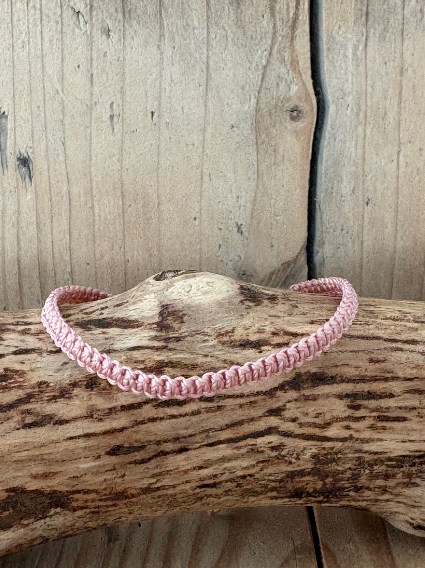 Les macramés rose