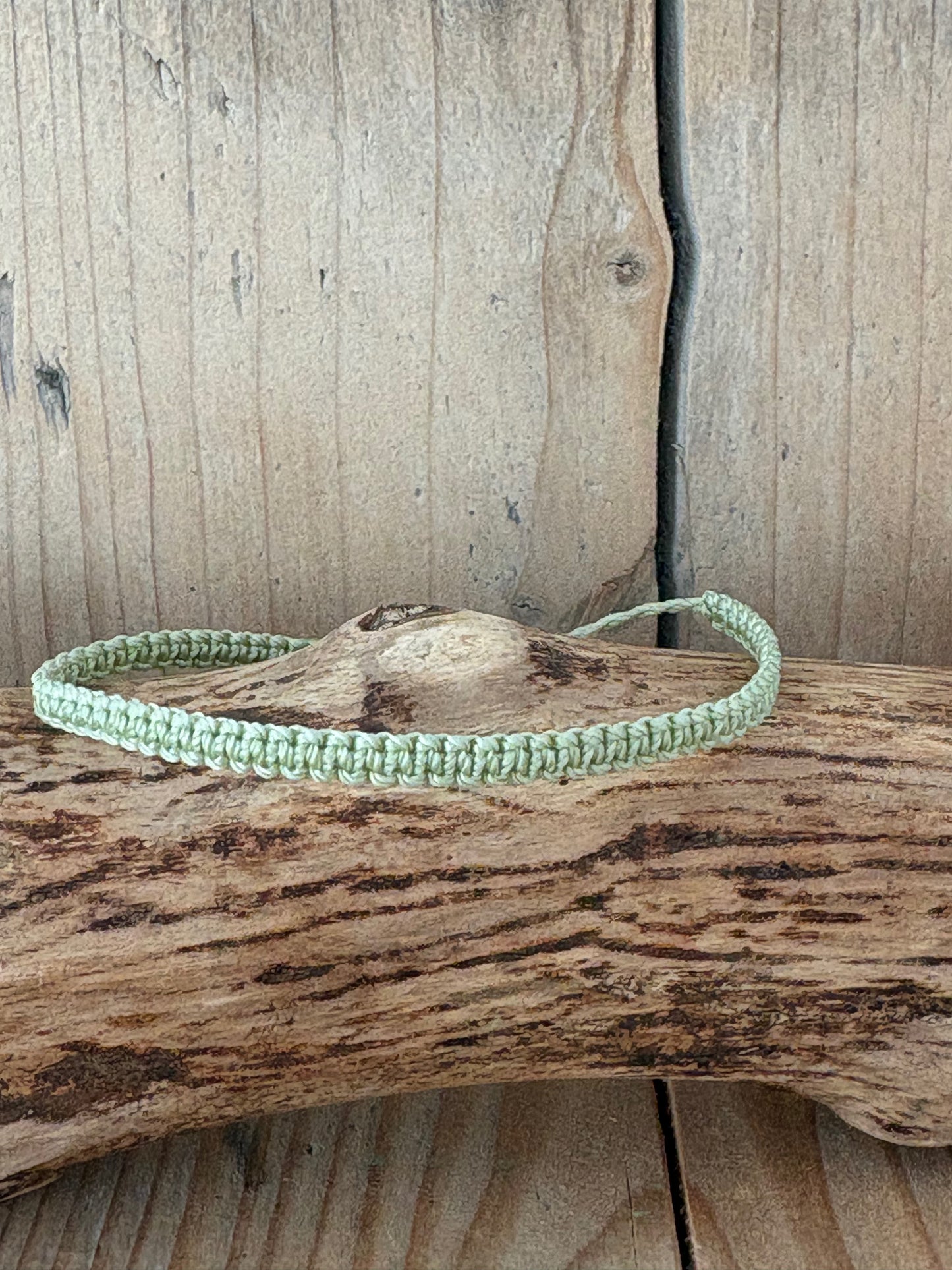 Les macramés vert